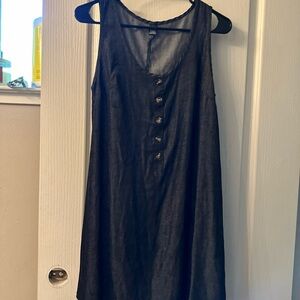 SHEIN Charcoal Sleeveless Dress
